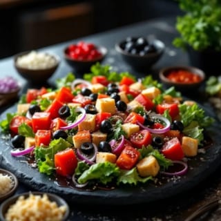 Halal Garden Chicken Caesar Salad